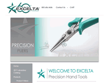 Tablet Screenshot of excelta.com